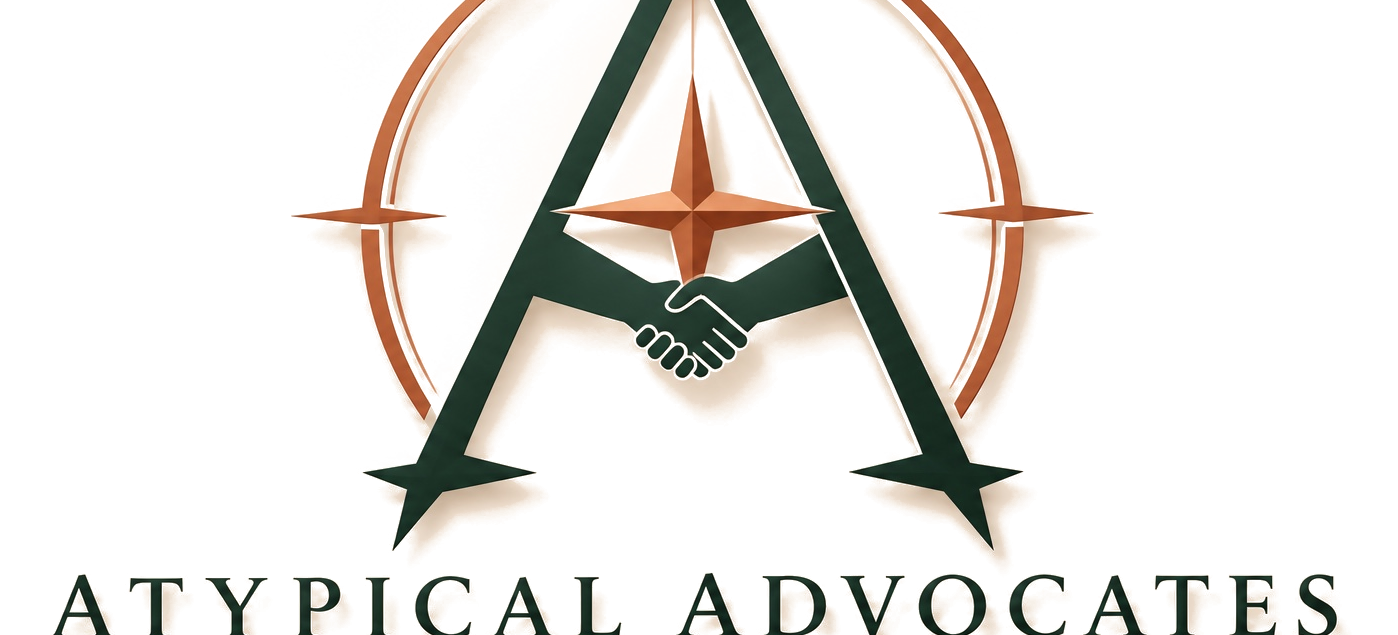 The Atypical Advocate logo